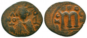 Arab - Byzantine and cut Coins Ae, 7th - 13th Centuries
Condition: Very Fine

Weight: 3.8 gr
Diameter: 18 mm