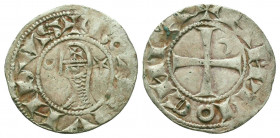 Crusader States, Bohémond III AR Denier. AD 1163-1201.
Condition: Very Fine

Weight: 0.9 gr
Diameter: 17 mm