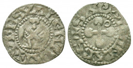 Crusader States, Bohémond III AR Denier. AD 1163-1201.
Condition: Very Fine

Weight: 0.8 gr
Diameter: 18 mm