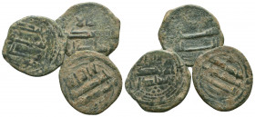 Islamic Bronze Coins, Ae, Lot
Condition: Very Fine

Weight: lot gr
Diameter: mm
