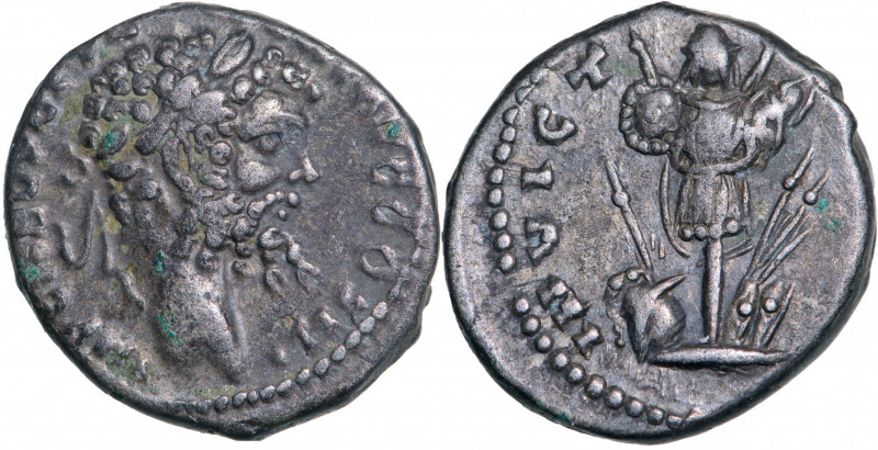ROMAN EMPIRE
Septimius Severus (193-211), AR Denarius (3,35g), Emesa
 IMP CAE ...
