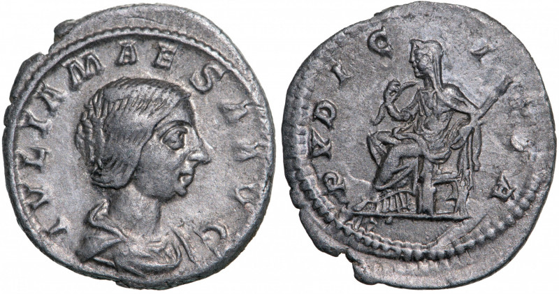ROMAN EMPIRE
Julia Maesa (218-224 AD), AR Denarius (2,5g), Rome
IVLIA MAESA AV...