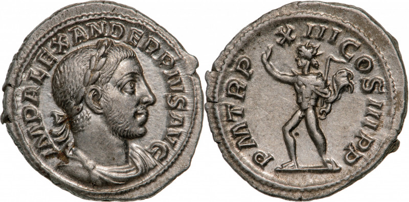 ROMAN EMPIRE
Severus Alexander (222-235AD), AR Denarius (3,3g) struck 233 AD, R...