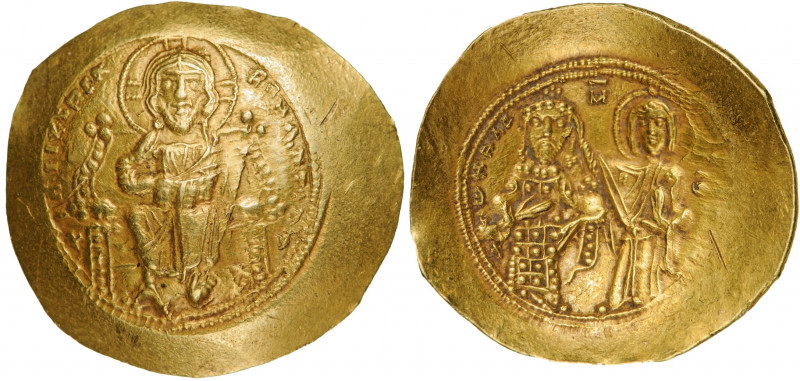 BYZANTINE EMPIRE
Constantine X Ducas (1059-1067), Gold Nomisma (4.34 g) scyphat...