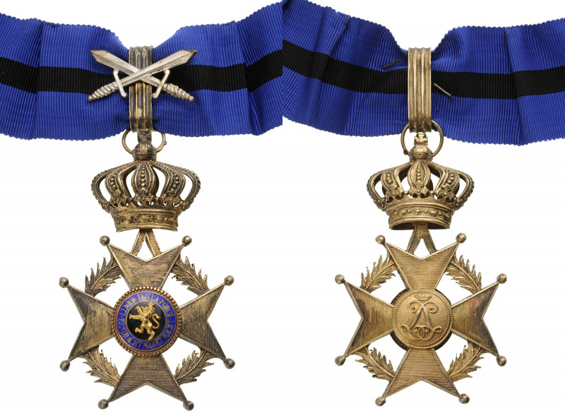 BELGIUM
ORDER OF LEOPOLD II
Commander`s Cross Military, 3rd Class, instituted ...