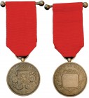 BELGIUM
Merit Medal
Breast Badge, 30 mm, Silver, original suspension loop and ribbon with fixation bar. I
Estimate: EUR 75 - 150