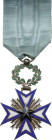 BENIN
ORDER OF THE BLACK STAR
Knight's Cross, 5th Class, instituted in 1889. Breast Badge, 60x38 mm, Silver, both central medallions silver, both si...