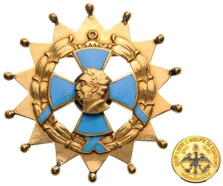 COLOMBIA
CIVIL ORDER OF ANTONIO NARINO (STATE OF CUNDINAMARCA)
Star, 1st Class...