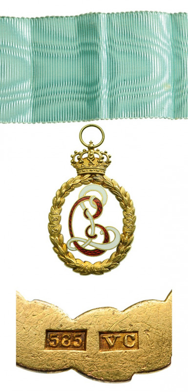 DENMARK
A Golden Wedding Commemorative Decorationof King Christian IX and Queen...