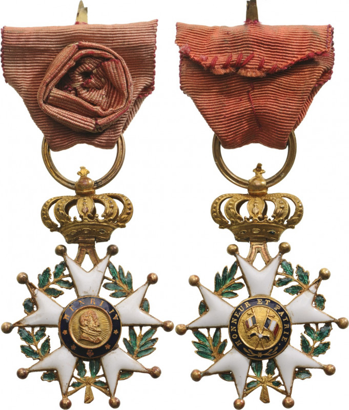 FRANCE
ORDER OF THE LEGION OF HONOR
Officer`s Cross, Louis Philippe King Perio...