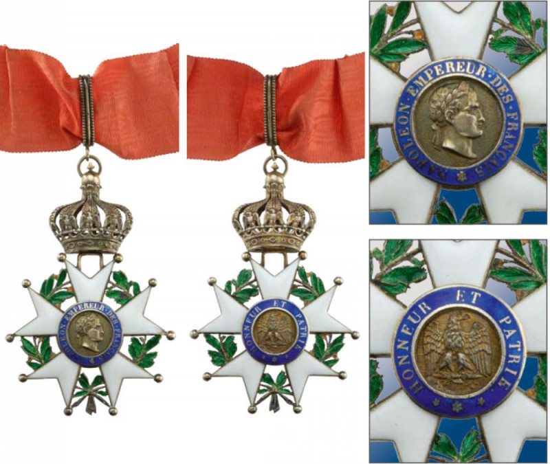 FRANCE
ORDER OF THE LEGION OF HONOR
Commander's Cross, 2nd Empire (1852-1870)....