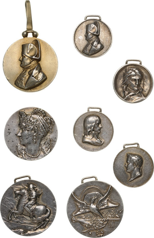 FRANCE
Lot of 5 Medals
Different Commemorative Medals of Emperor Napoleon I an...