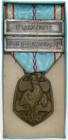 FRANCE
1939-45, War Commemorative Medal
Breast Badge, 40x28 mm, Bronze, ribbon bars "France, Liberation" original suspension ring and ribbon in orgi...