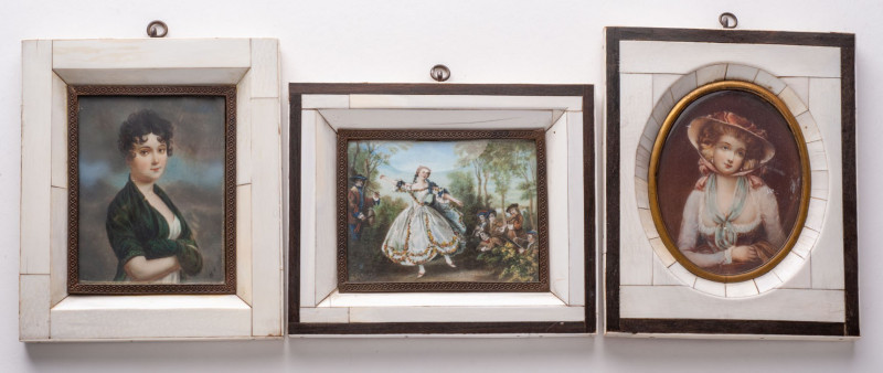 FRANCE
Set of 3 Lithographic reproductions
Set of 3 framed pieces about charac...