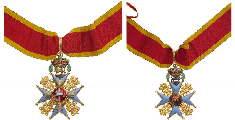 GERMANY - HESSEN-DARMSTADT
House Order of Henry the Lion
Commander Cross in GO...