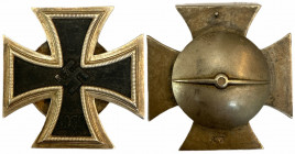 GERMANY - 3RD REICH
Iron Cross 1939 
1st Class, instituted in 1939. Breast Badge, 44 mm, Silver, marked "L/13", plate with screw on the back. Rare! ...