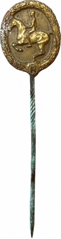 GERMANY- 3RD REICH
Bronze Grade Equestrian Stick Pin
Breast Pin, 57x18 mm, Bro...