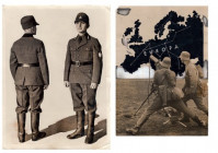 GERMANY - 3RD REICH
A lot of 3 original Press Photos
RAD Servicemen, Officers, portrait of Marshall Hindenburg...Different sizes, different conditio...