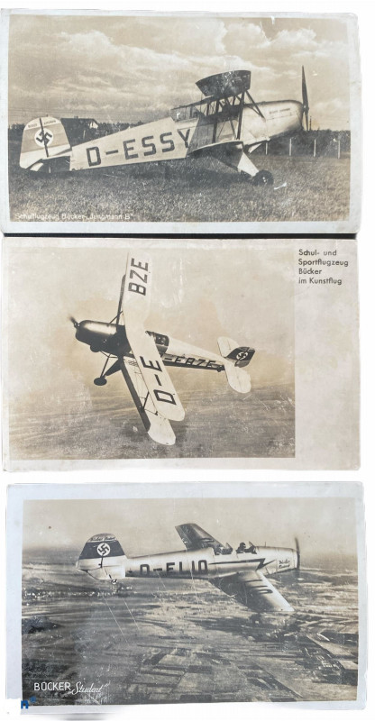 GERMANY - 3RD REICH
Lot of 3 Post Cards
Lot of 3 Post Cards feturing airplanes...