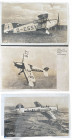 GERMANY - 3RD REICH
Lot of 3 Post Cards
Lot of 3 Post Cards feturing airplanes of the Luftwaffe. (3) I-II 
Estimate: EUR 75 - 150