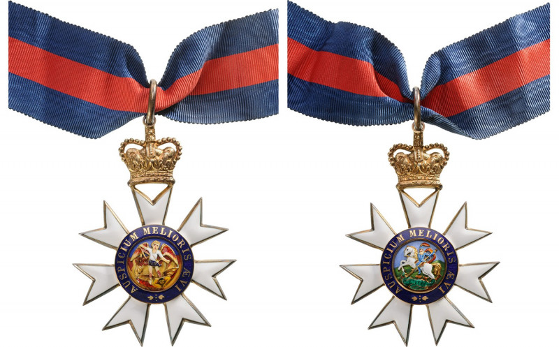 GREAT BRITAIN
THE MOST DISTINGUISHED ORDER OF SAINT MICHAEL AND SAINT GEORGE
C...