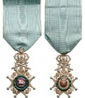 GREAT BRITAIN
The Guelphic Order
A Knight’s Cross Military Division (K.H.): instituted in 1815, breast badge, 52x30 mm, in Silver, both central meda...
