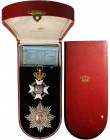 GREECE
ORDER OF THE REDEEMER
Grand Cross Set, 2nd Type, instituted in 1833. Sash Badge, GOLD, enameled and finely painted "Pantokrator", together wi...