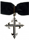 INTERNATIONAL OR PRIVATE ORDERS
KNIGHT ORDER OF THE MILITIA OF THE CHRIST, SAINT DOMINIC AND SAINT PETER
Commander's Cross. Neck Badge, 65x60 mm, gi...