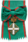 ITALY
ORDER OF MERIT OF THE ITALIAN REPUBLIC
Grand Cross Badge, 1st Class, 1st Type, instituted in 1951. Sash Badge, 70 mm, gilt Silver, both sides ...