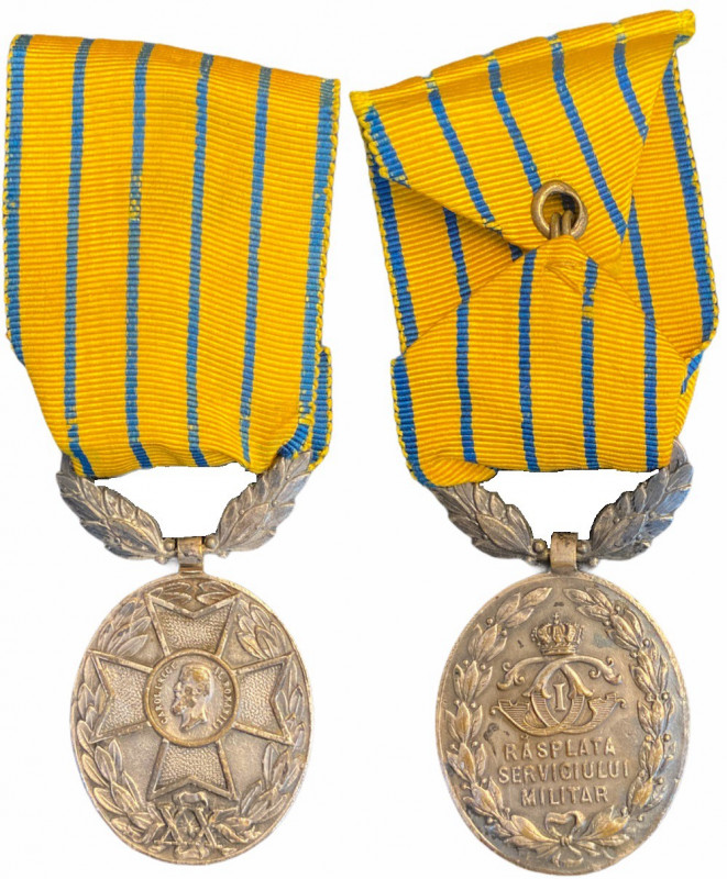 ROMANIA
Badge of Reward for 20 Years of Military Service, instituted on the 26t...