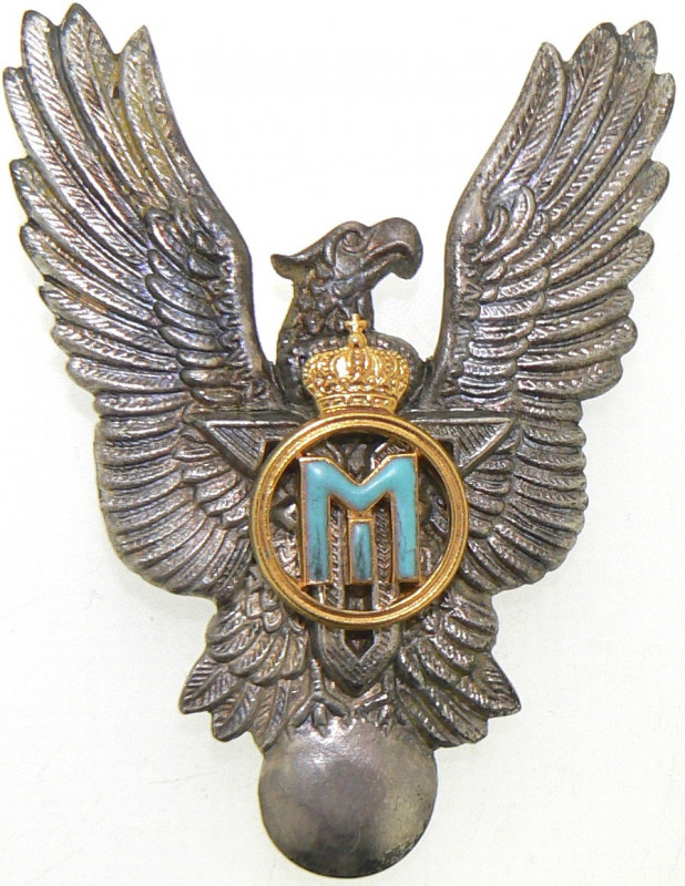 ROMANIA
Pilot Badge, King Mihai I Model, Regency 1927-1930
Breast Badge, 55x45...