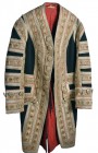 ROMANIA
Royal House Coachman Livery, dated 1935, inspired by British livery
Black cloth, lined with red silk, big silver buttons (40 mm) with Romani...