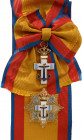 SPAIN
ORDER OF NAVAL MERIT
Grand Cross Set Blue Division , 1st Class, instituted in 1931. Sash Badge, 63x35 mm, gilt Silver, multipart construction,...