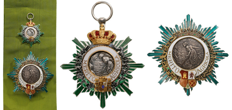 SPAIN
Order of Agricultural Merit 
A Grand Cross Set, 1st Class, instituted in...