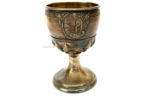 SWITZERLAND
Silver Trophy
Silver trophy for the 24th Shooting contest in Morgarten. Hallmarked "800" . Height 108 cm, weight 130.70 g. 
Estimate: E...
