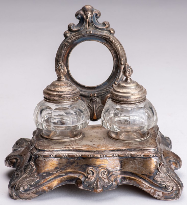 SWITZERLAND
Cabinet set on silver stand
Cabinet set on silver stand. Two beaut...