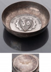 SWITZERLAND
Metal cup 
Commemorative metal cup celebrating the "516th Train Regiment - Serve", diameter 11 cm, Switzerland 1987. Good condition. 
E...