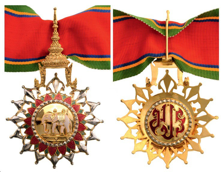THAILAND
ORDER OF THE WHITE ELEPHANT
Commander`s Cross, 3rd Class, 3rd Type, i...
