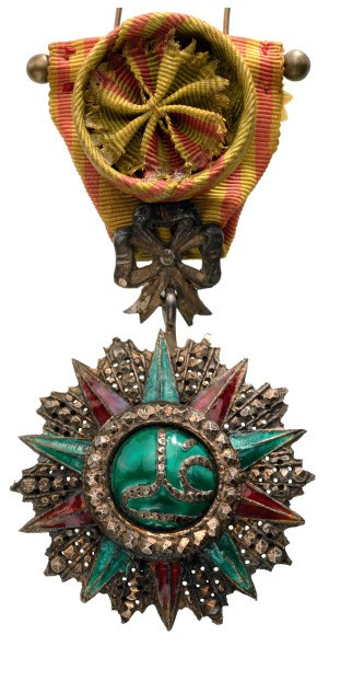 TUNISIA
ORDER OF NICHAN AL IFTIKHAR
Officer’s Cross, 4th Class, Ali Bey (1882–...