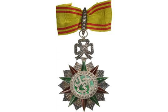 TUNISIA
ORDER OF NICHAN AL IFTIKHAR
Commander`s Cross, 3rd Class, Sidi Ahmed (...