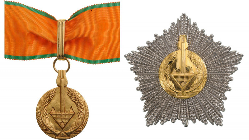 TUNISIA
ORDER OF CULTURAL MERIT
Grand Officers`s Set, 2nd Class insituted in 1...