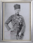 TURKEY
A “Cabinet” photo portrait of Prince Şehzade Ömer Faruk 
Black and white silver-gelatine print, depicting the prince wearing the uniform of t...