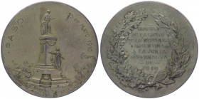 Bronzemedaille, 1810
Argentinien. versilbert, auf die Regierung.. 102,22g
ss/vz