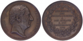 Bronzemedaille, 1852
Belgien. auf Pierre.Th. Verhaegen.. 119,36g
vz