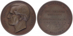 Bronzemedaille, 1854
Belgien. auf Johann Baptist Lauwens.. 53,80g
vz