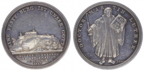 Silbermedaille, 1817
Deutschland. Martin Luther, auf die Jahrhundertfeier.. 9,27g
vz