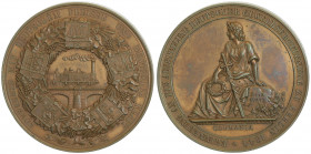 Bronzemedaille, 1844
Deutschland, Preussen. Ausstellung auf die deutschen Gewerbeerzeugnisse.. 48,87g
vz