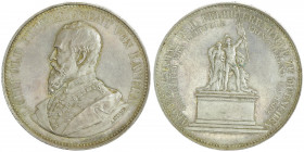 Silbermedaille, 1892
Deutschland, Kaiserreich nach 1871. zum Andenken an die Felherrnhalle.. 34,50g
vz/stgl