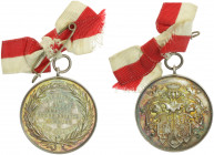 Silbermedaille, 1899
Deutschland, Kaiserreich nach 1871. Amateur Ruderregatta, mit Original Öse und Band.. 15,97g
stgl