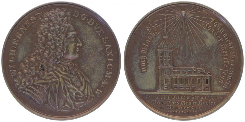 Bronzemedaille, 1913
Deutschland, Kaiserreich nach 1871. auf die Einweihung der ...